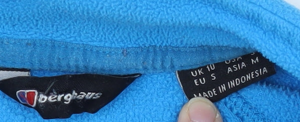 Berghaus Women’s Blue Fleece Sweatshirt S, 1/4 Zip, Casual