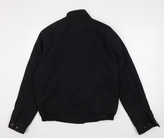 Mens UK Size M Collezione Black Basic Jacket