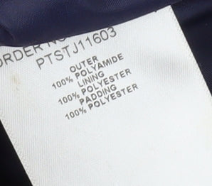 Additional view of Peter Storm boys’ blue puffer jacket 5-6 years