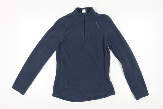 Womens UK Size XS DECATHLON Blue Pullover Sweatshirt