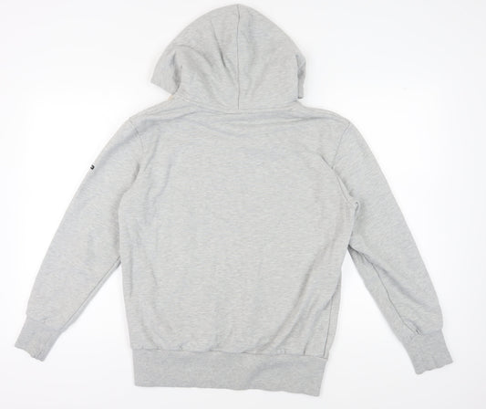 Superdry Women's Grey Pullover Hoodie Size 14