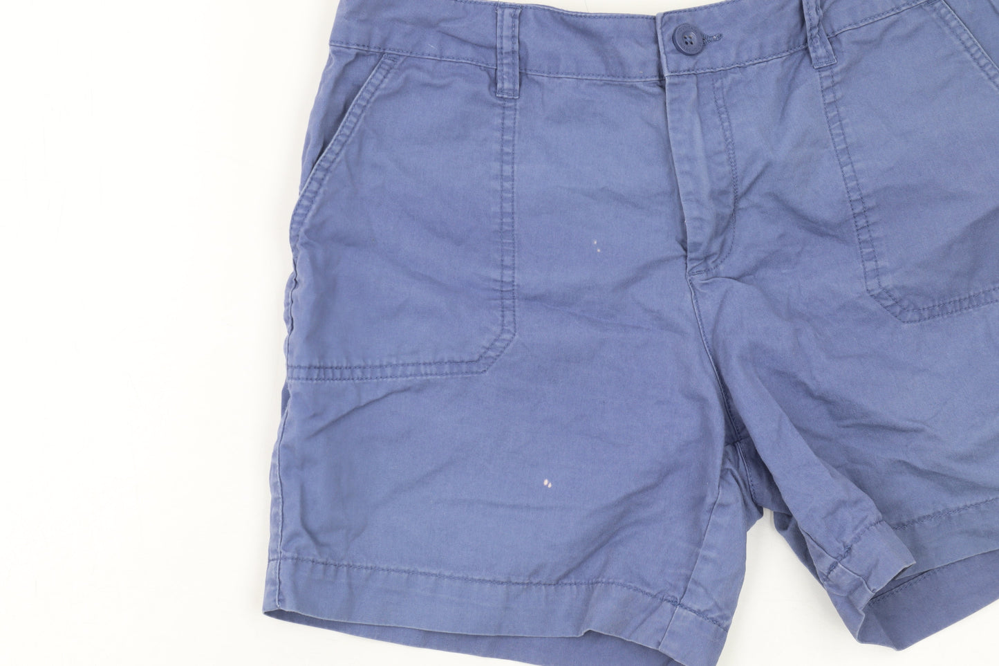 Mountain Warehouse Women's Blue Cargo Shorts Size 10