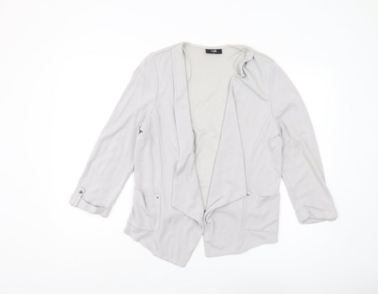 Womens UK Size M Wallis Grey Basic Jacket