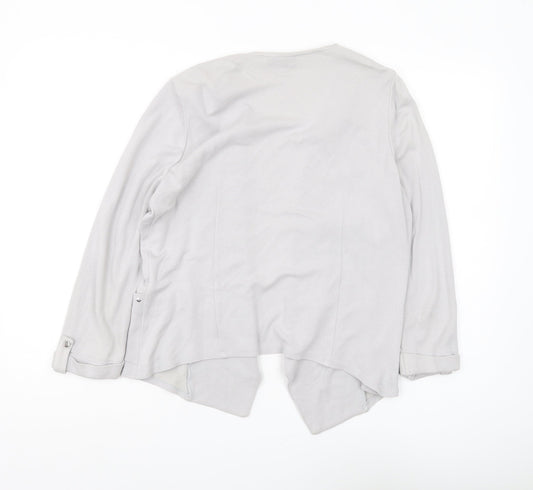 Womens UK Size M Wallis Grey Basic Jacket