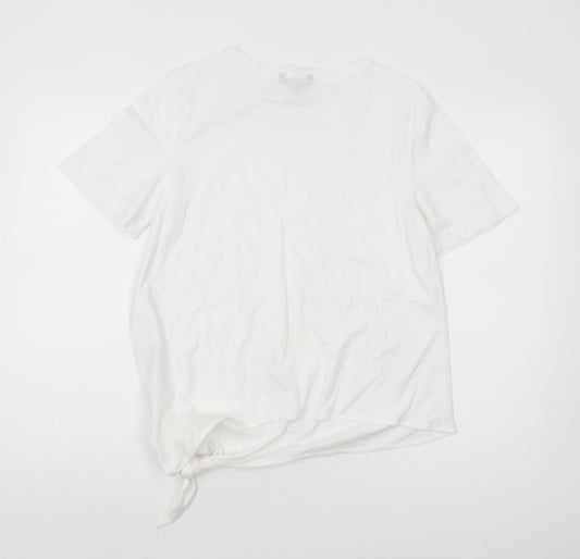 Banana Republic Women's White T-Shirt M