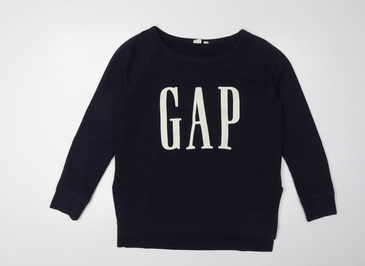 Gap Women's Black Pullover Sweatshirt S