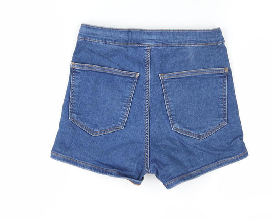 Topshop Women's Blue Denim Shorts Size 10