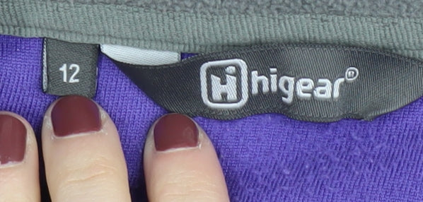 Womens UK Size 12 Hi Gear Purple Pullover Sweatshirt