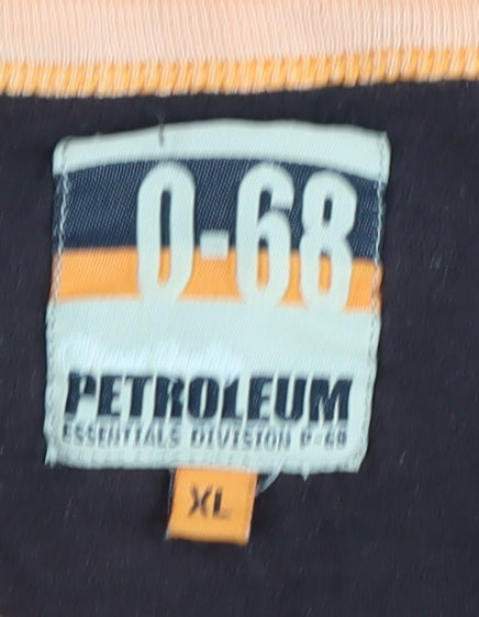 Petroleum Men's Black XL V-Neck T-Shirt