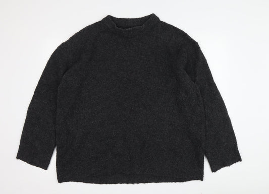 Womens UK Size M New Look Black Pullover Jumper