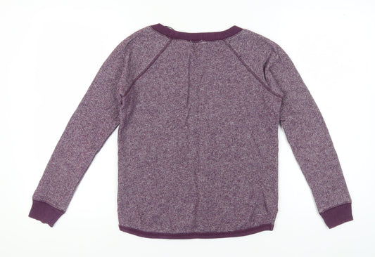 GAP Women's Purple Pullover Sweatshirt S