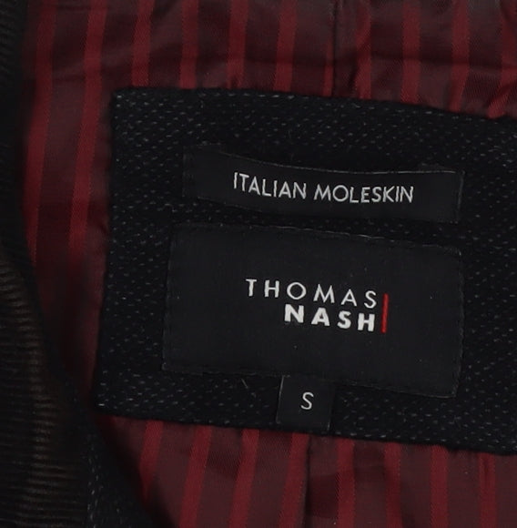 Mens UK Size S Thomas Nash Black