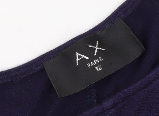 AX Paris Women's Purple Bodycon Dress, Size 12