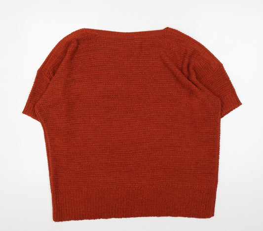 Womens UK Size L Wallis Red Pullover Jumper