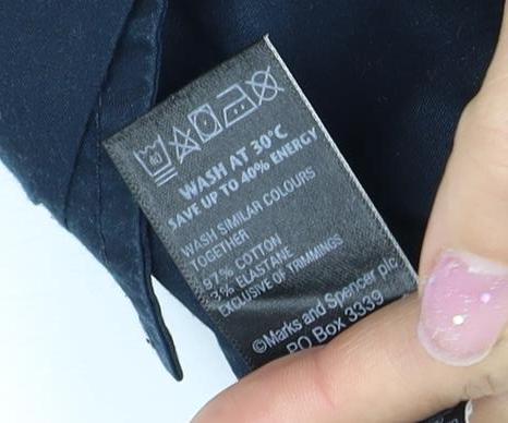 Womens UK Size 10 Marks and Spencer Regular Fit Blue Jeans