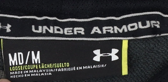 Under Armour Men's Black Pullover Hoodie, M
