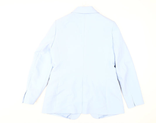 Marks & Spencer Women's Blue Suit Jacket Size 12