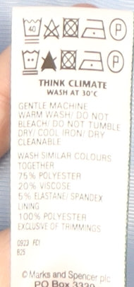 Marks & Spencer Women's Blue Suit Jacket Size 12