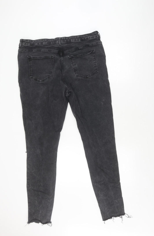 New Look Women's Tall Black Skinny Jeans Size 20