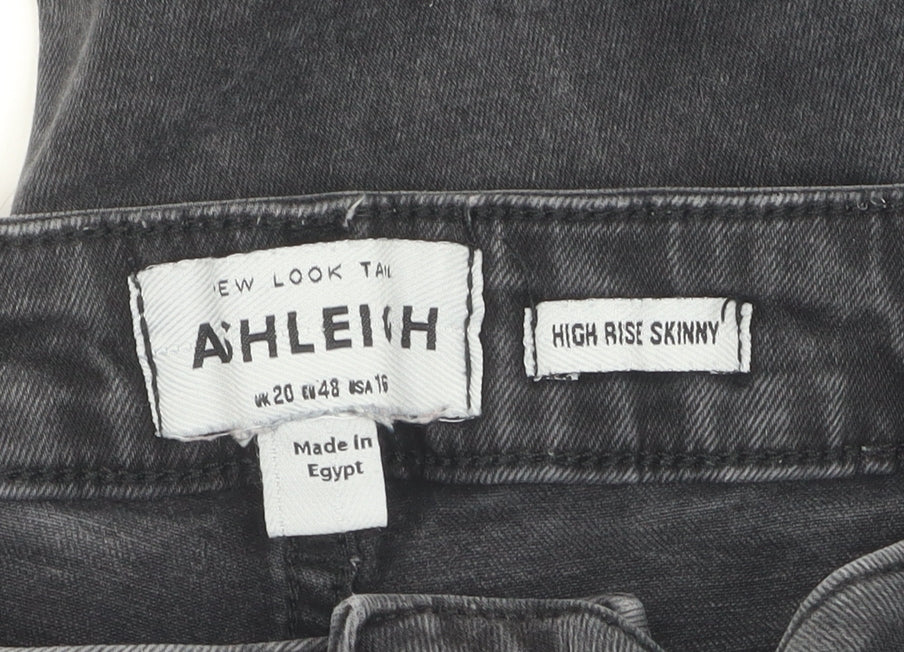 New Look Women's Tall Black Skinny Jeans Size 20