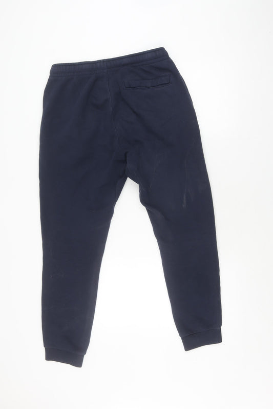 Nike Men's Blue Jogger Trousers, S, Gym & Training