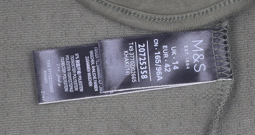 Womens UK Size 14 Marks and Spencer Green
