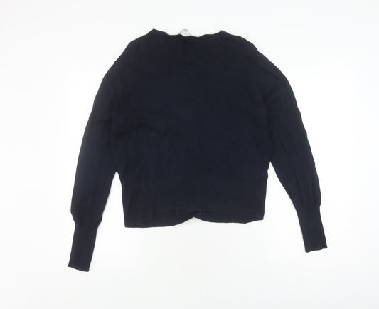 Womens UK Size L Oasis Blue Cardigan Jumper