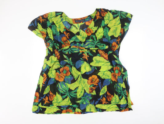 Womens UK Size S French Connection Multicoloured Tunic Blouse