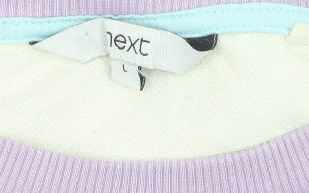 Womens UK Size 14 NEXT Multicoloured Pullover Sweatshirt