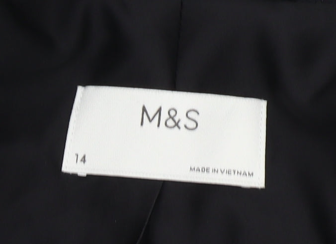Marks and Spencer Women's Black Blazer Size 14