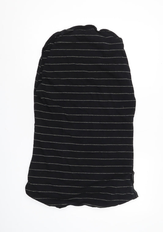 Womens UK Size 10 NEXT Black Basic T-Shirt