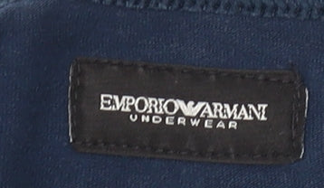 Emporio Armani Blue Unisex Kids Long Sleeve T-Shirt - S