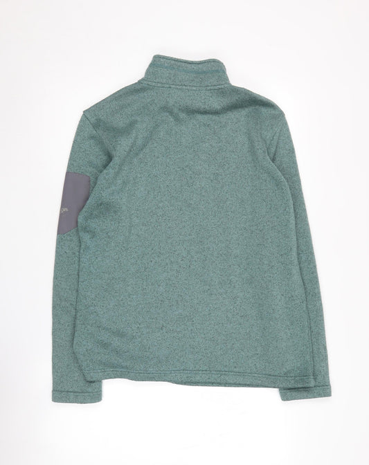Mens UK Size M Cotton Traders Green Pullover Sweatshirt