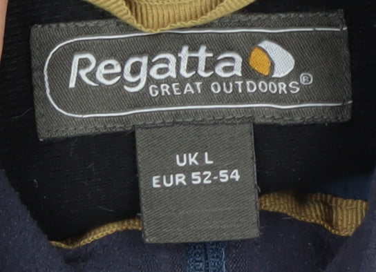 Mens UK Size L Regatta Blue Basic Jacket