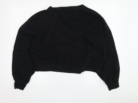 Gap Women's Black Pullover Sweatshirt Medium