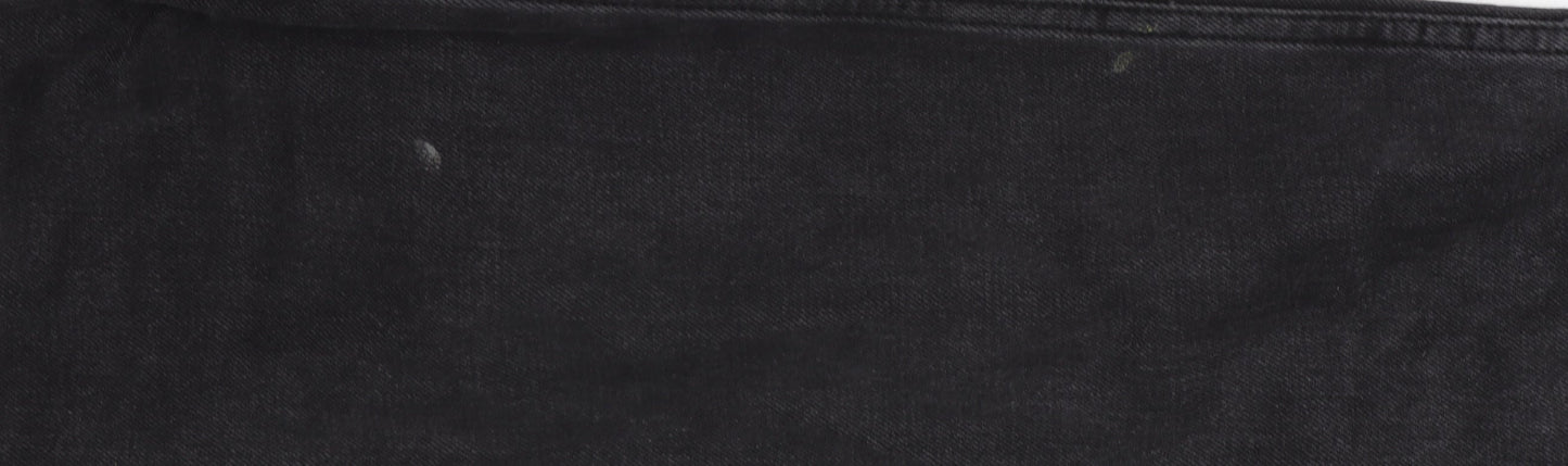 Topshop Women’s Black Mom Jeans Size 10 High Rise