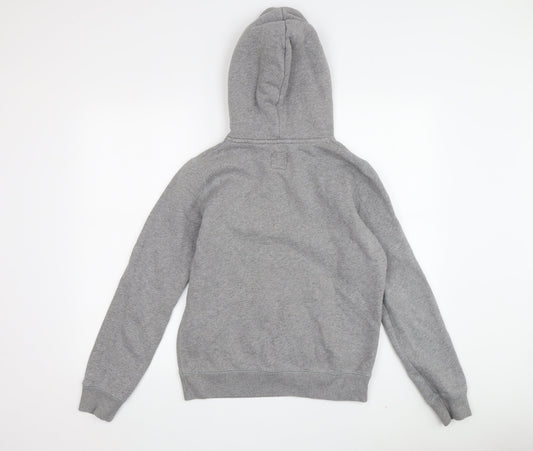 Womens UK Size 8 Jack Wills Grey Pullover Hoodie