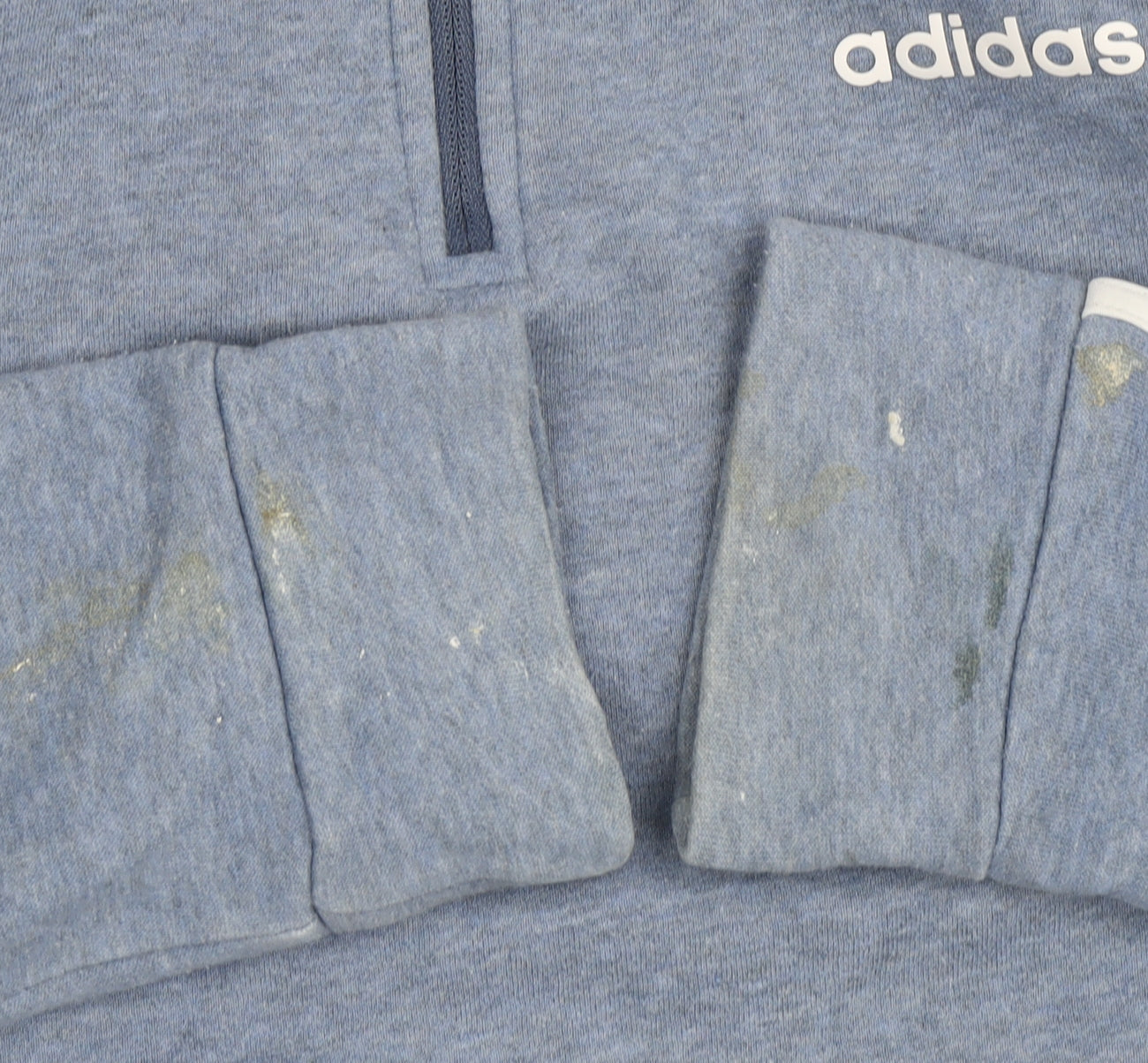 Adidas Unisex Blue Pullover Sweatshirt S