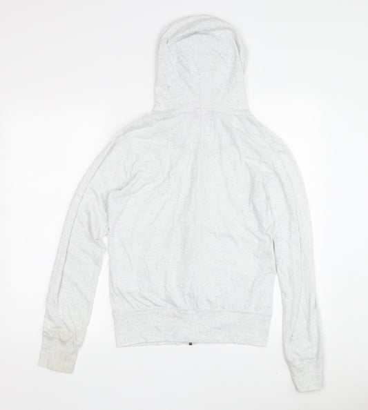 Nike Women's Grey Full Zip Hoodie Size S
