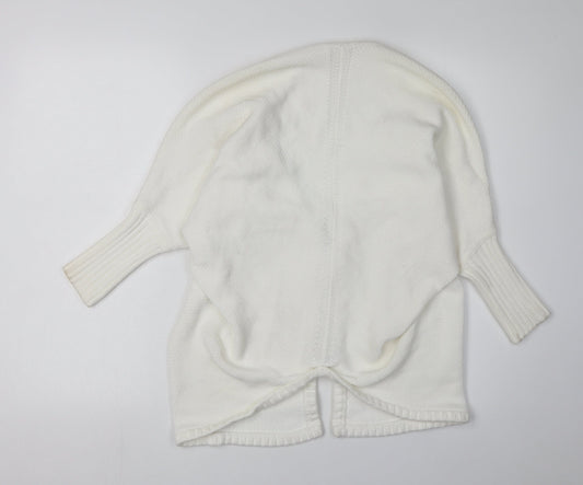 Karen Millen Women's White Cardigan Size 2