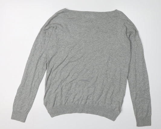 Womens UK Size 12 NEXT Grey Pullover Jumper