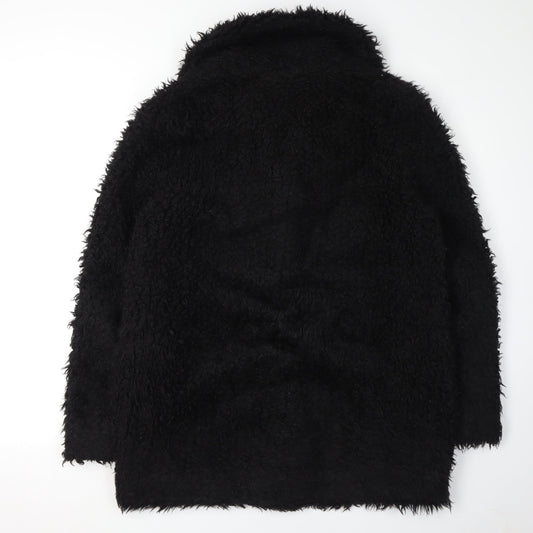 Womens UK Size 16 Topshop Black Basic Jacket