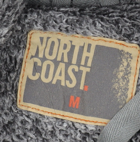 Mens UK Size M Marks and Spencer Grey Pullover Hoodie