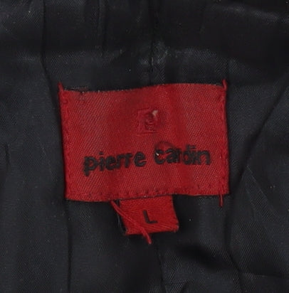 Mens UK Size L Pierre Cardin Black Puffer Jacket