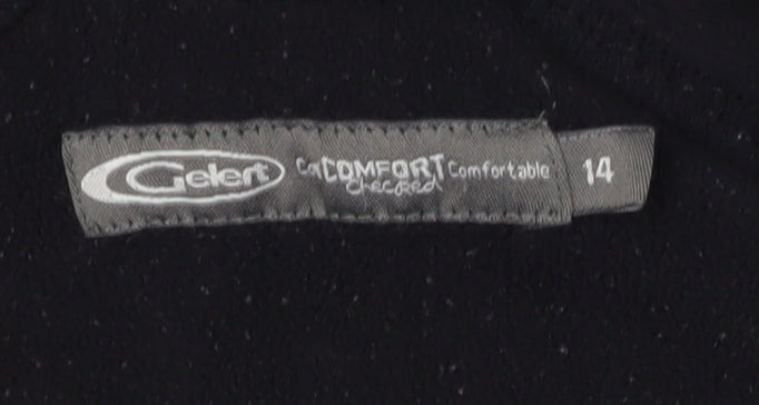 Unisex Adults UK Size 14 Gelert Black Basic Jacket