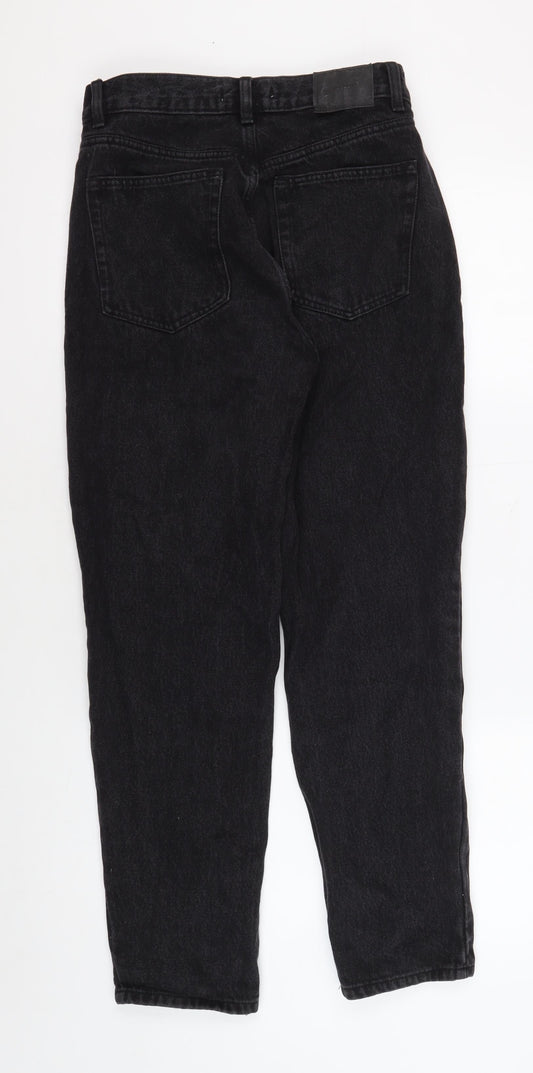 Pull & Bear Women's Black Straight Jeans Size 10