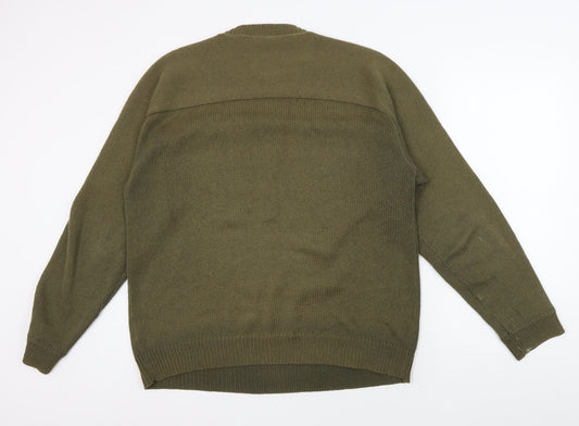 Timberland Men's Green Pullover Jumper Large