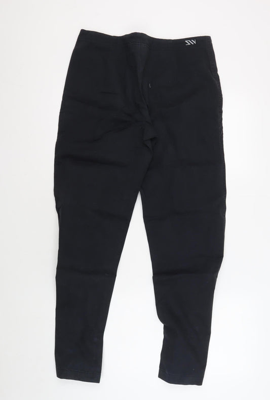 Adidas Men's Black Jogger Trousers, Size M, Gym Wear