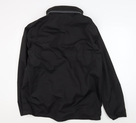 Mens UK Size M Free Trail Black Basic Jacket