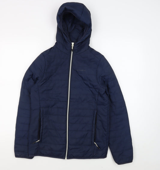 Womens UK Size 8 Craghoppers Blue Puffer Jacket